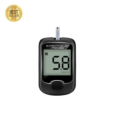 LCD ODM Quick View Home จอภาพกลูโคสพร้อมแถบ Lancets