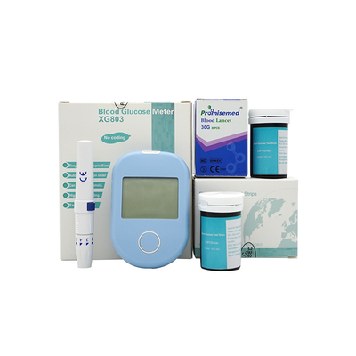 1 ถึง 33.3mmol / L Home Glucose Monitors รหัสแบบพกพาฟรีเครื่องวัดน้ำตาลกลูโคสในเลือด