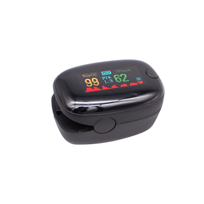 ISO นิ้วเครื่องวัดออกซิเจนในเลือด Home Medical PULSE Oximeter สี่สี OLED 0.96&quot;