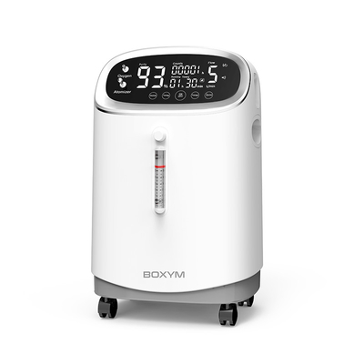 การทำให้เป็นละออง 5L Concentrators ออกซิเจนแบบพกพา PSE เสียงรบกวนต่ำ