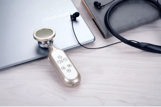 อุปกรณ์การแพทย์ที่บ้านระดับมืออาชีพ Bluetooth Smart Usb Digital Wireless Stethoscope