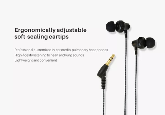 อุปกรณ์การแพทย์ที่บ้านระดับมืออาชีพ Bluetooth Smart Usb Digital Wireless Stethoscope