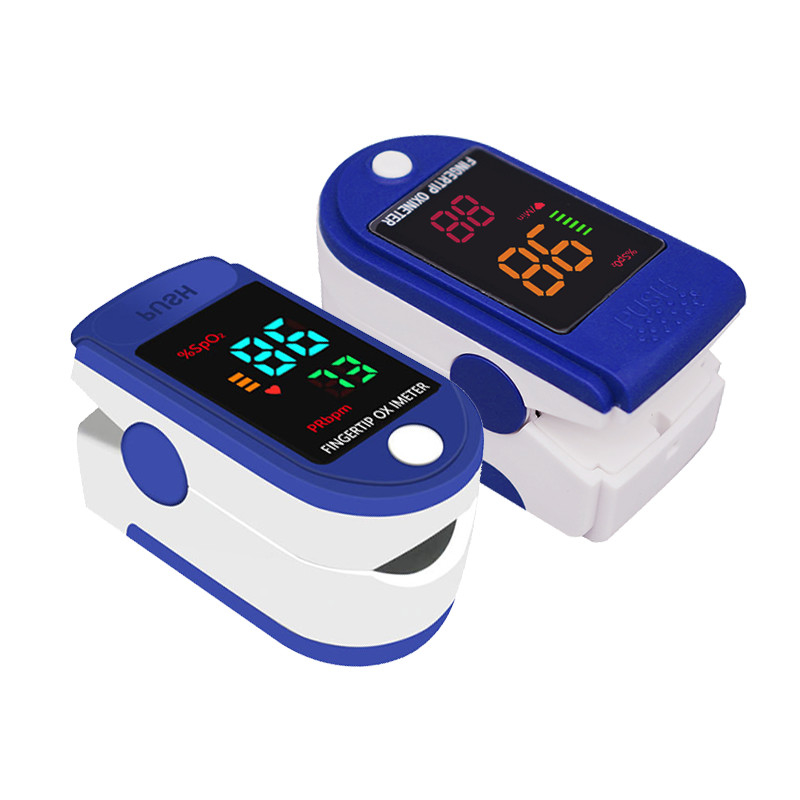 TFT Digital Portable Home Medical Pulse Oximeter Finger Oxygen Monitor 30 ถึง 250BPM